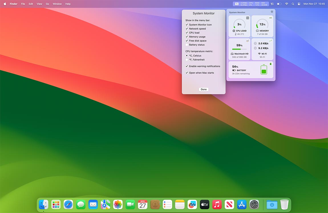 System Monitor