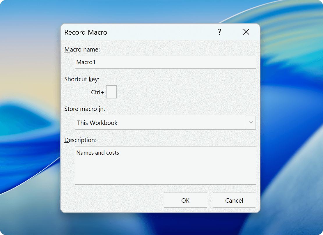Visual Basic Editor