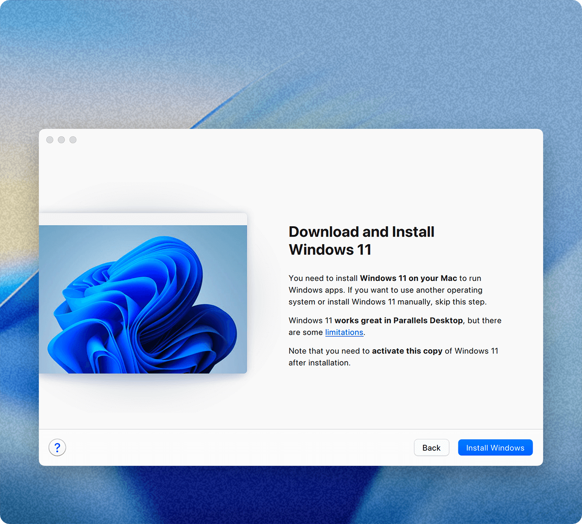 Download, install, and configure Windows 11 on your Mac in two clicks