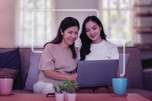 Parent setting up Parallels Desktop student discount on Mac for college student